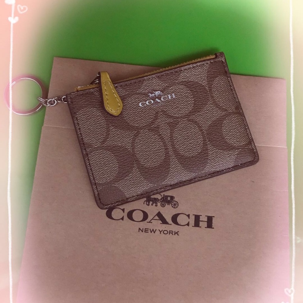 Coach ID cards wallet